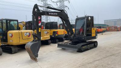 China 2023 Jaar 6 Ton Mini Gebruikte Volvo EC60C Graafmachine Hydraulische Crawler Digger Te koop