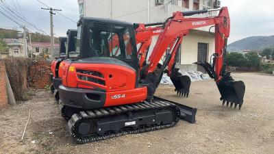 China Maquinaria de segunda mano Hidráulica compacta Kubota 5 toneladas U55-4 mini excavadora en venta