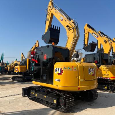 China 0.33 m3 Capacidad Excavadoras usadas CAT de 7 toneladas excavadoras usadas en venta