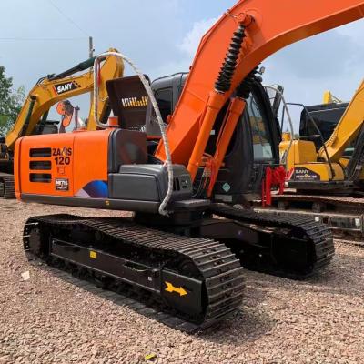 China 12 Ton Used Hitachi Zx120 Excavators Hydraulic Track SecondhandEath Moving Machine 0.52m3 for sale