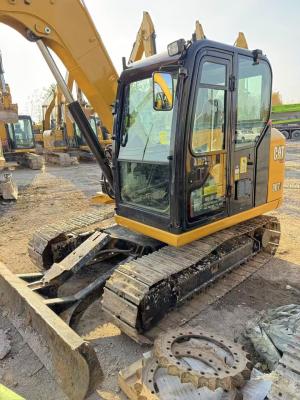 China Original Caterpillar Marke Verwendete Cat 307 Bagger 7 Tonnen Baumaschine mit 41,5 kW Leistung zu verkaufen