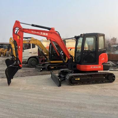 China Gebraucht 6 Tonnen Kubota Crawler Bagger Kx165 Gebraucht 0,24m3 Eimer Kapazität Bagger zu verkaufen