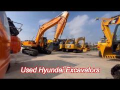 original brand hyundai 30 tons used hydraulic crawler excavators with 169 power