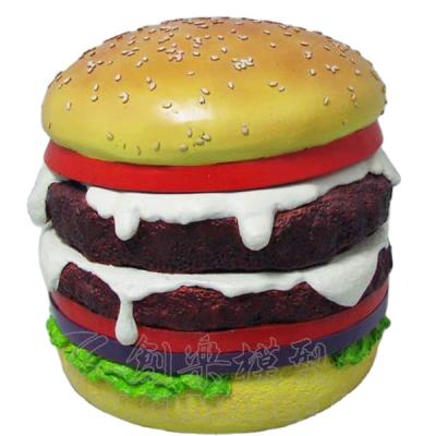 China Wholesale Decoration Emulation Burger Simulation Food For Party Decoration for sale