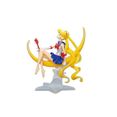 China High Quality PVC MODEL Action Number TOY Customized Sailor Moon Anime Figure Cake Decorate for sale