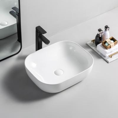 China Modern Commercial High Quality Vessel Lavabo Sink Hand Wash Bathroom Sink Sink for Hotel and Apartment Project for sale