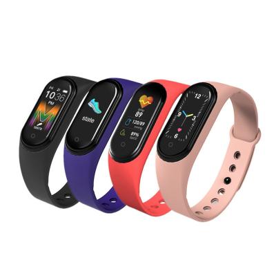 China Waterproof Touch Screen Band M4 Smart Wristband Heart Rate Monitor Sport Fitness Activity Tracker Watch Sports Wristband For Women Men for sale