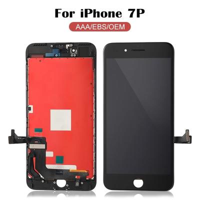 China LCD Display for iPhone 7 plus Touch Screen Digitizer Display Assembly Replacement Part with 3D Perfect for iphone 7 plus for sale