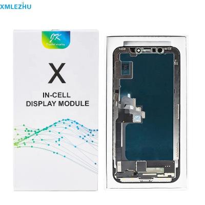 China Wholesale iParts JK Incell LCD Display For iPhone X Touch Screen Digitizer Assembly Full Grade AAA Tested For iPhone X Display for sale