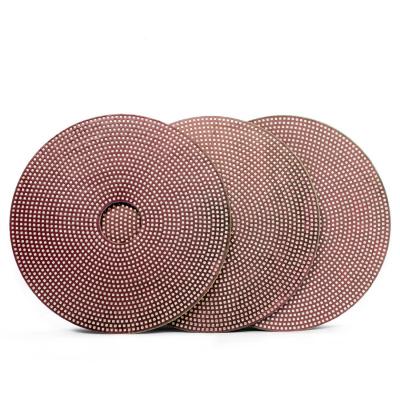 China High Performance ZLion Plated Flexible Diamond Sanding Pads for sale