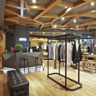 China Morden specialized modern design garment retail store interior design for sale