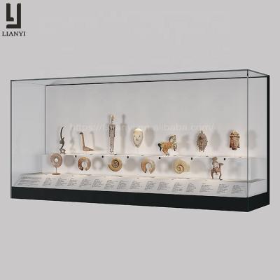 China Removable And Environmentally Friendly Safety Wall Museum Display Cabinets Furniture Display Design Museum Showcase for sale