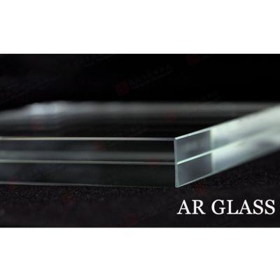 China high transmission & 5mm - 12mm High Transmittance Laminate AR Glass Low Reflectivity Glass Lightweight Non Reflective Glass for sale