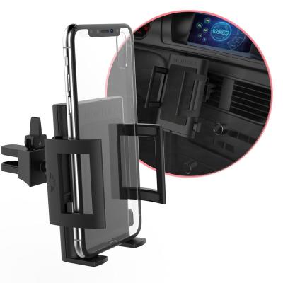 China PORTABLE Smartphone Holder For Car LED Phone Holder Car Mount 360 Degree Rotating Auto Bracket for sale