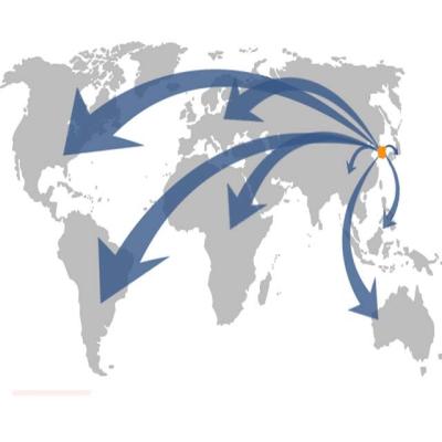 China Worldwide Express Shipping From China Shenzhen Logistics To USA KANADA SOUTH AMERICA Express 04 Caliber for sale