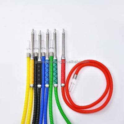 China Hookah Smoking Hose Hookah Shisha Hose Plastic Soft Flexible Hookah Hose for sale