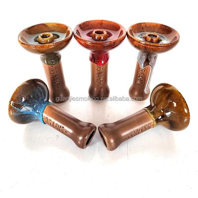 China Hookah Colors Hookah Shisha Charcoal Bowl Clay Smoking Bowl for sale