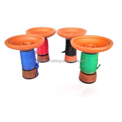 China Hookah Smoking Line Colors Hookah Shisha Charcoal Bowl Clay Bowl for sale