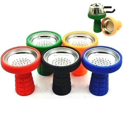 China Hookah Hookah Silicone Bowl Shisha Silicone Smoking Bowl With Cover for sale