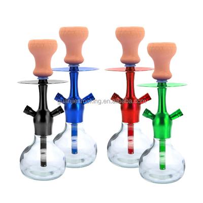 China High Quality Premium Portable Shisha Hookah Shisha Smoking Aluminum Alloy With Bag for sale