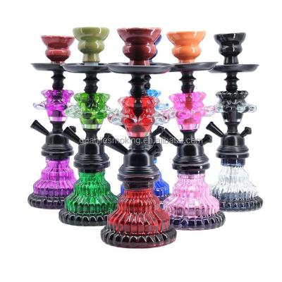 China Smoking shisha 1 small arabic pipe hookahs iron metal baby hookah cheap shisha for sale