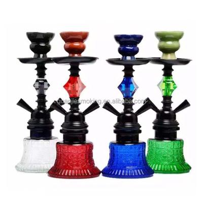 China Smoking shisha 1 small arabic pipe hookahs iron metal baby hookah cheap shisha for sale