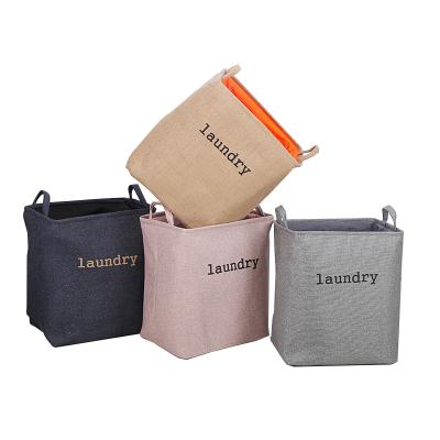 China High quality low price home promotion laundry basket foldable custom portable laundry baskets for sale