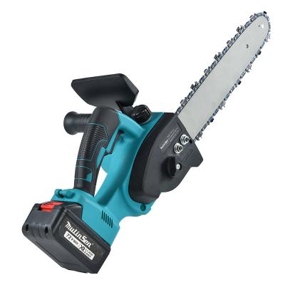 China Portable Cordless Light Weight Chainsaw Machine Price For Sale Electric Lithium Battery Powered Cutting Machine 12 Inches for sale