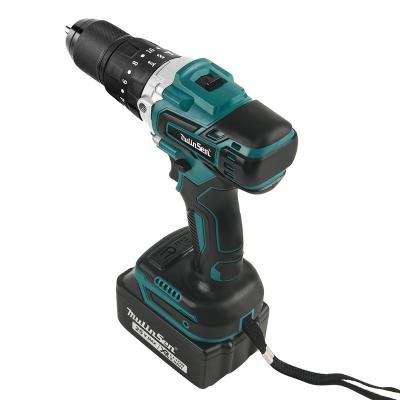 China 21V Battery Operated Cordless Lithium-Ion Impact Drills Battery Powered Portable Modern Power Tools Tools for sale