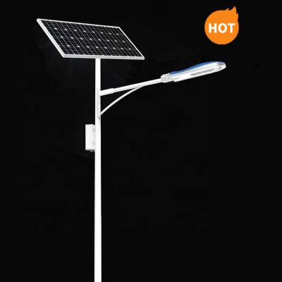 China ROAD Ip65 60w Solar Panel Battery Holder Outdoor Led Solar Street Light With Pole for sale