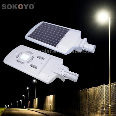 China Wholesale China SOKOYO ROAD 20W all in one led solar street lights for sale