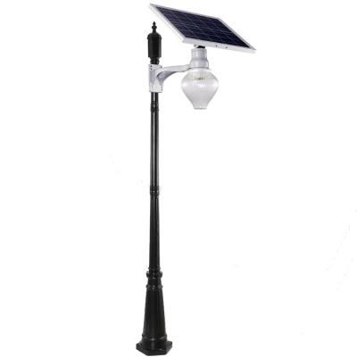 China Classic Garden Antique 700 Lumen Led Outdoor Street Light , Solar Garden Light Pole for sale