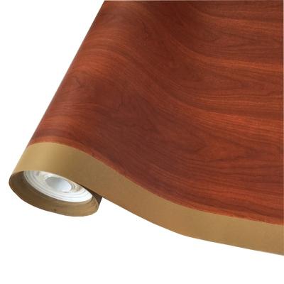 China Good Patterns Non Self Adhesive Grain Wood Printed Film For Furniture And Home Decor for sale