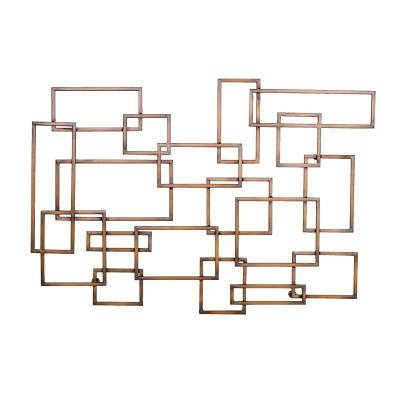 China The Wall Art Home Decor Minimalist Line Art Abstract Art Metal Iron Art Indoor Wall Decoration Opens Gifts for sale