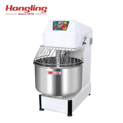 China Snack Factory Kitchen Bakery Equipment 20Kg Commercial Dough Mixer HS50 Spiral Mixer for sale