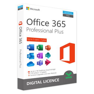 China office & Online 24 Hours Home Send Distribution Office 365 Professional Office 365 Pro Plus Installation Course 5 TB for sale