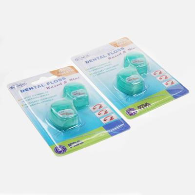 China High Quality Nylon CE ISO Dental Floss Waxed&mint 5m*2pc for sale