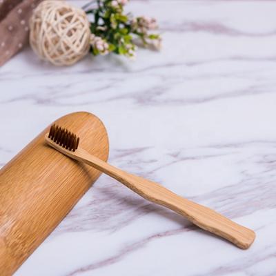 China New Products Eco Friendly Soft Bristle Nylon Bamboo Toothbrush Set for sale