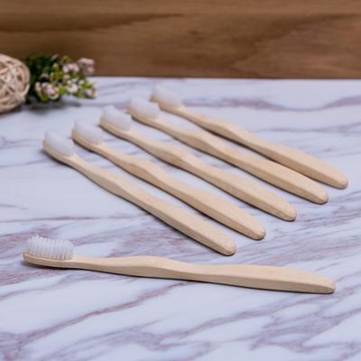 China Good Price Home High Quality Environmental Adults Natural Bamboo Toothbrush for sale