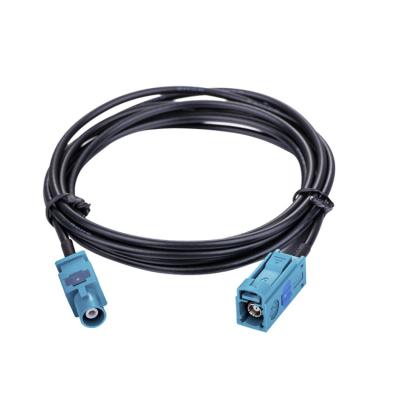 China Car Fakra H Code 4+2 HSD Signal Blue LVDS 120cm Shielded Dacar 535 Cable 4-Core For Car for sale