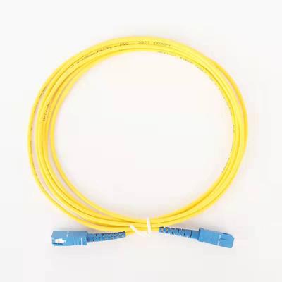 China Network Single Mode FC ST LC SC Male To Male Connectors Fiber Patch Cable for sale