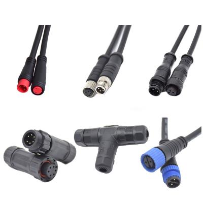 China Waterproof Male Female M8 M12 2Pin 3Pin 4Pin 5Pin 8Pin 12Pin 17 Pin IP67 IP68 Sensor Cable for sale