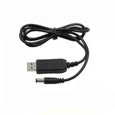 China Camera USB Power Boost Line DC 5V To DC 12V 1A 2.1x5.5mm USB Converter Adapter Cable Step Up Module Plug In Wire Length 1.3M for sale