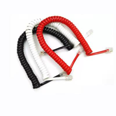 China Conductor Material Because/TC/CCS/SC/CCCS wire ect. RJ11 Telephone Patch Tie Down 1m 2m 3m RJ9 RJ11 RJ12 6p4c 6P6C 4p4C 2P2C Intercom Telephone Cable for sale