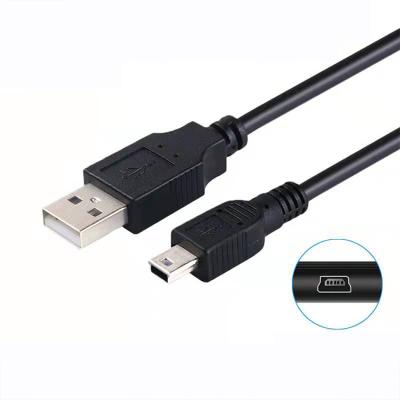 China MP3/MP4 Player USB Camera Cable Type A Male To MINI 5PIN B USB Cable For Camera Computer for sale