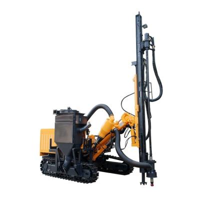 China Ore Dust Collector Drill Rig 30m Depth Surface Mining Earth Drilling Rig for sale