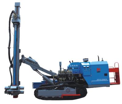 China Water Well Air Compressor Cart Rock Water Drilling Rig in India for Water Well, Quarry, Mining for sale