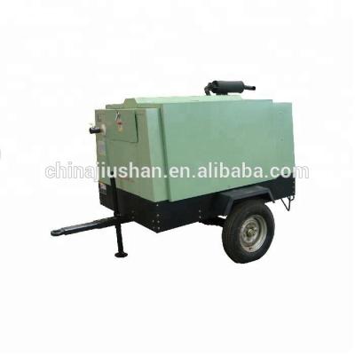 China atlas lubricated portable air compressor for mine for sale