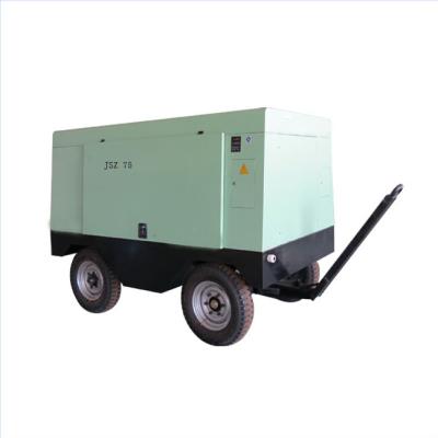 China Portable diesel screw mining air compressor for sale mining drilling rig JSCY110 for sale