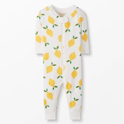 China Autumn Daily Cotton Long Sleeve Infant Jumpsuit Fashion Toddler Boy And Girl Baby Romper For Kids for sale